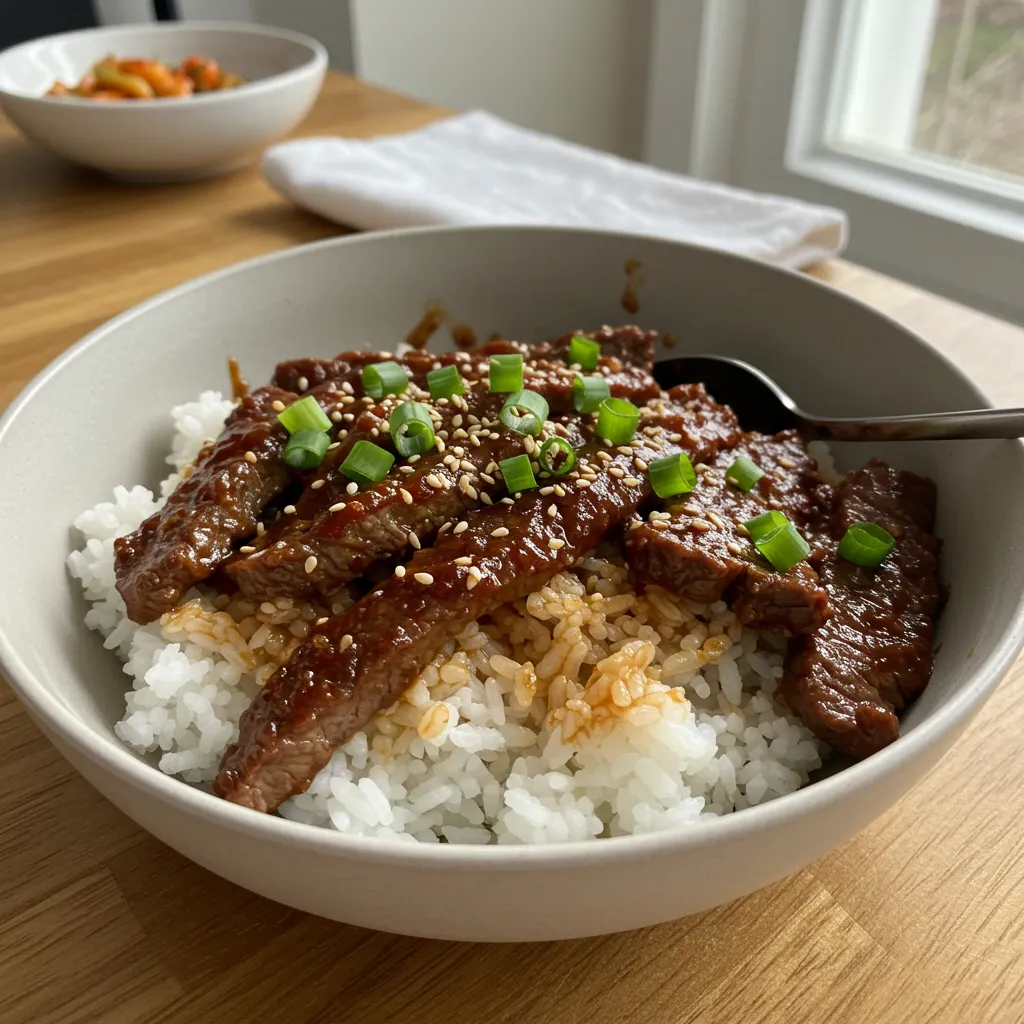 BEST RECIPE for Korean BBQ Steak Rice Bowls: Ultimate Korean Fusion Dinner Perfection - secondary view